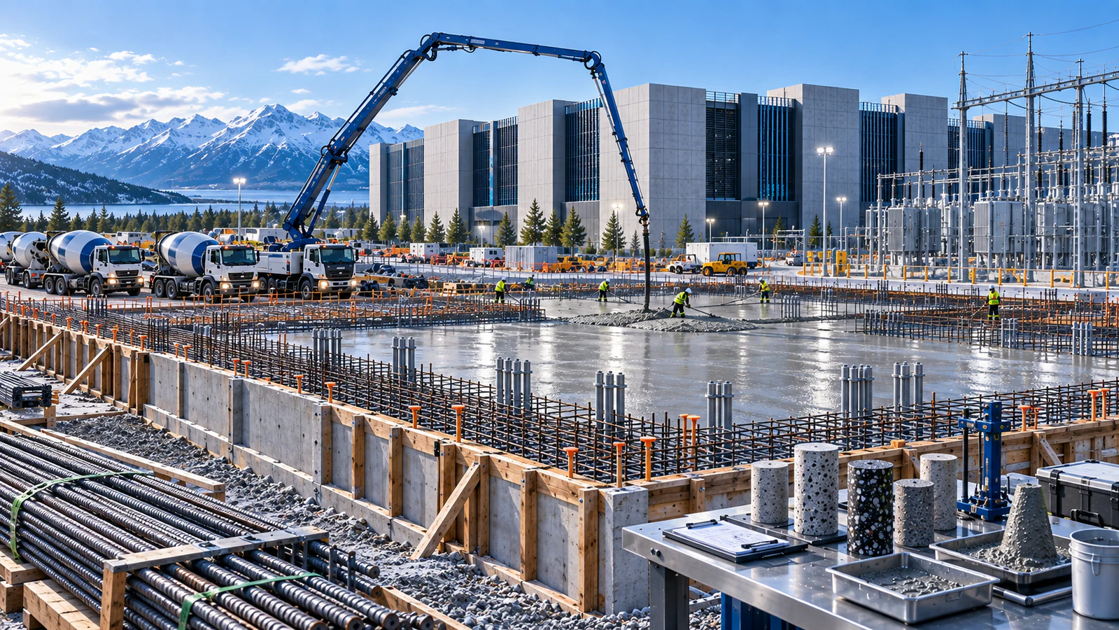Low-Carbon Concrete for Mission-Critical Facilities: Performance Before Claims