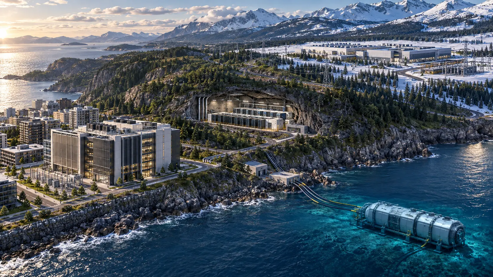Vertical, Underground, Underwater, and Cold-Climate Data Centers