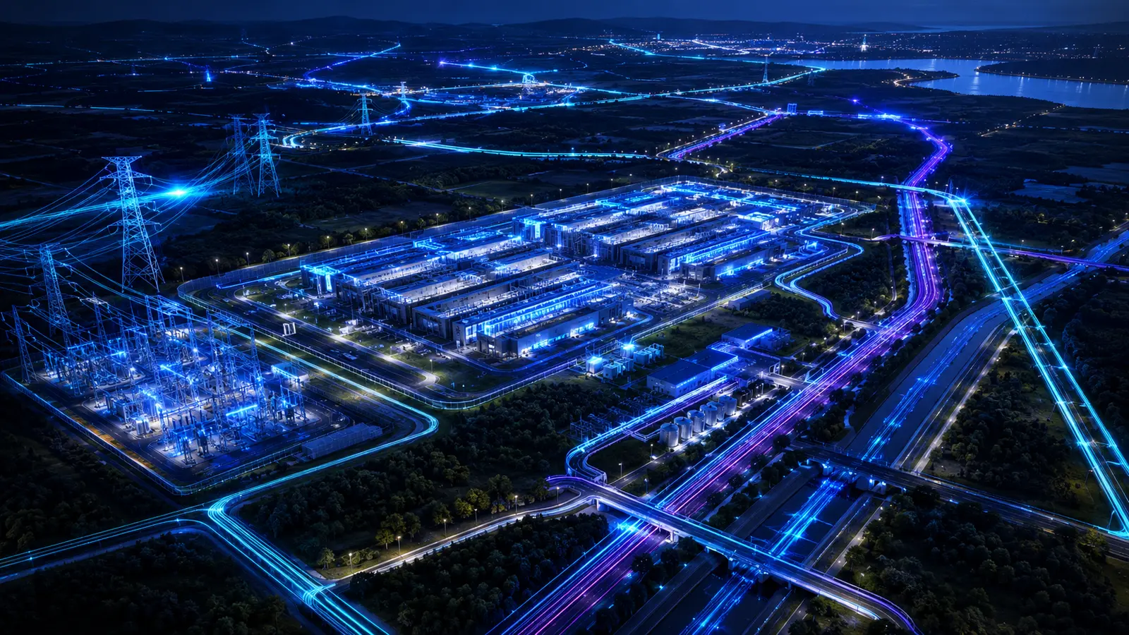 Data Center Off-Site Infrastructure: Roads, Power, Water, Fiber, and Easements